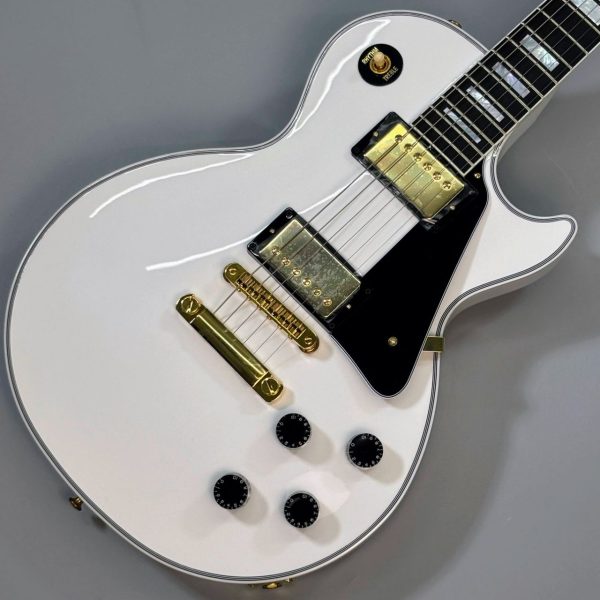 【新品】<br />
Gibson Les Paul Custom w/ Ebony Fingerboard Gloss Alpine White 【レスポールカスタム/アルパインホワイト/4.47<br />
<br />
￥792,000 