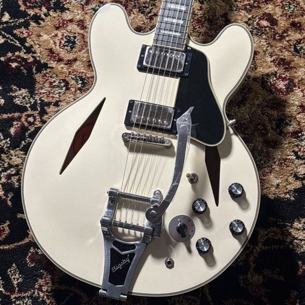 【アウトレット】<br />
Epiphone Shinichi Ubukata ES-355 Ver.02 Classic White 生形真一 シグネチャー【≒4.27kg】<br />
<br />
￥120,200 