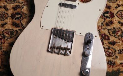 【最新情報ギター】Fender Custom Shop F24 Limited 1959 Telecaster Journeyman Relic / Aged White Blonde 【3.13kg】