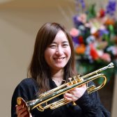 【浜松市の音楽教室】トランペット・ジャズトランペット教室講師:松本 真智子