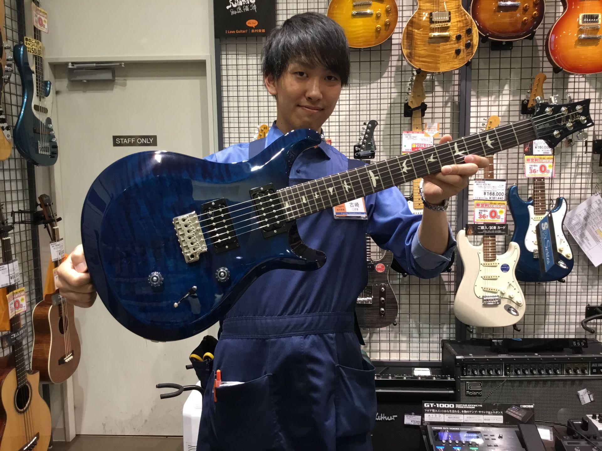 島村楽器イオンモール浜松市野店のホームページをご覧の皆様、こんにちは！！ エレキギター担当の[!!古崎!!]（こざき）です！ 本日は新しく入荷した5本のエレキギターを紹介したいと思います！ *GioIbanez　GRX70QA 日本が世界に誇るギターメーカー“アイバニーズ”エントリーモデル！]]ヘッ […]