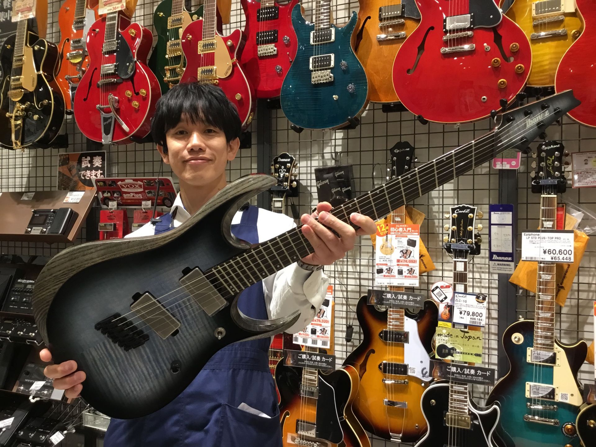 *2019年新モデル！AXION LABELのマルチスケールRGD！！ 【Ibanez】の新商品【RGD61ALMS】が当店にも入荷しました！ 店頭では実際にお試しいただけます。 ぜひお気軽にご来店ください！ |*ブランド|*型名|*定価(税込)|*販売価格(税込)| |Ibanez|RGD61AL […]