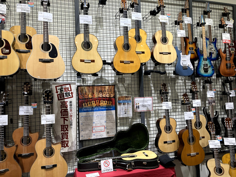 現代の名工によるクラシックギターフェアin浜松市野店 開催！！