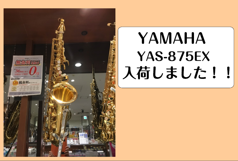 YAMAHA / YAS-875EX入荷しました！