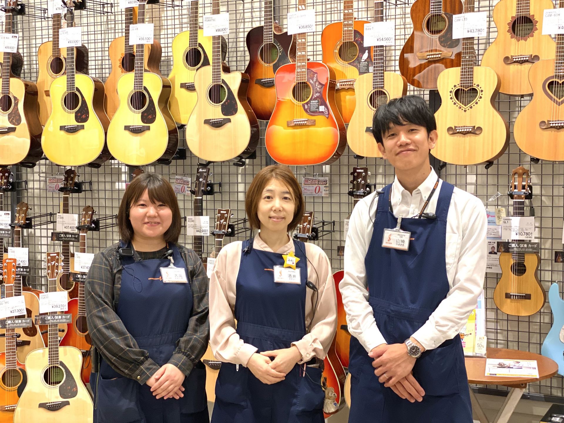 入門アコギ選びならイオンモール浜松市野店へ！