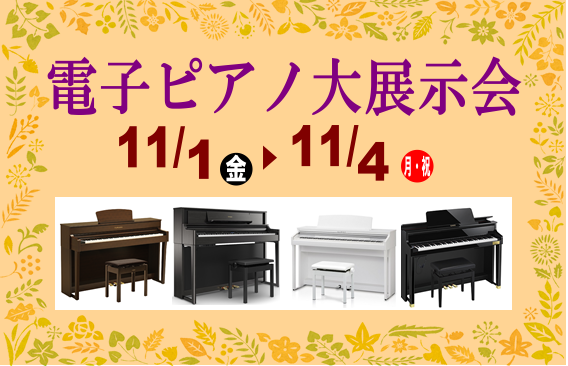 イオンモール浜松市野店電子ピアノ