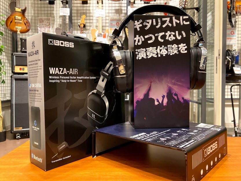 BOSS / WAZA-AIR 入荷しました！