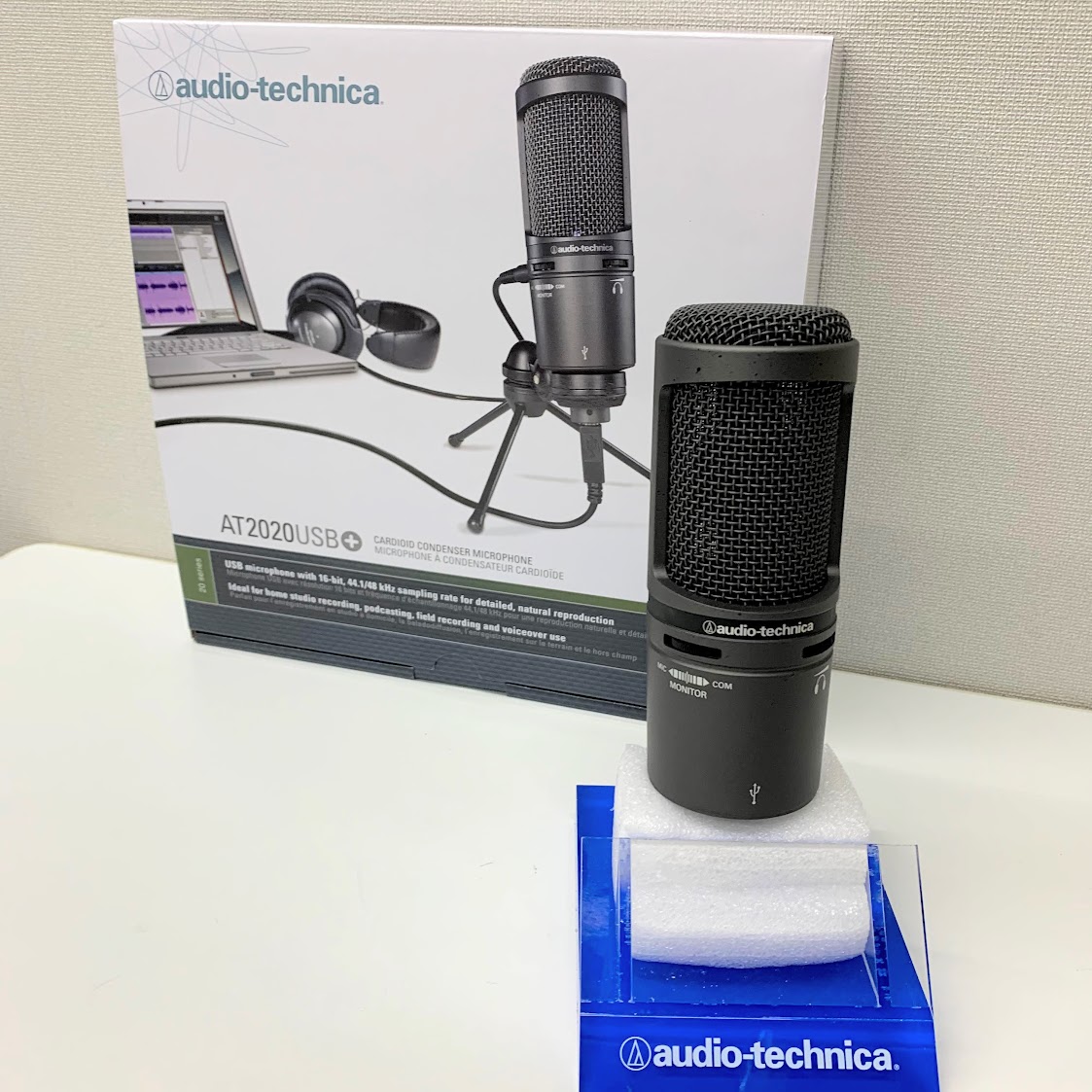 【コンデンサーマイク】AT2020USB+入荷いたしました！