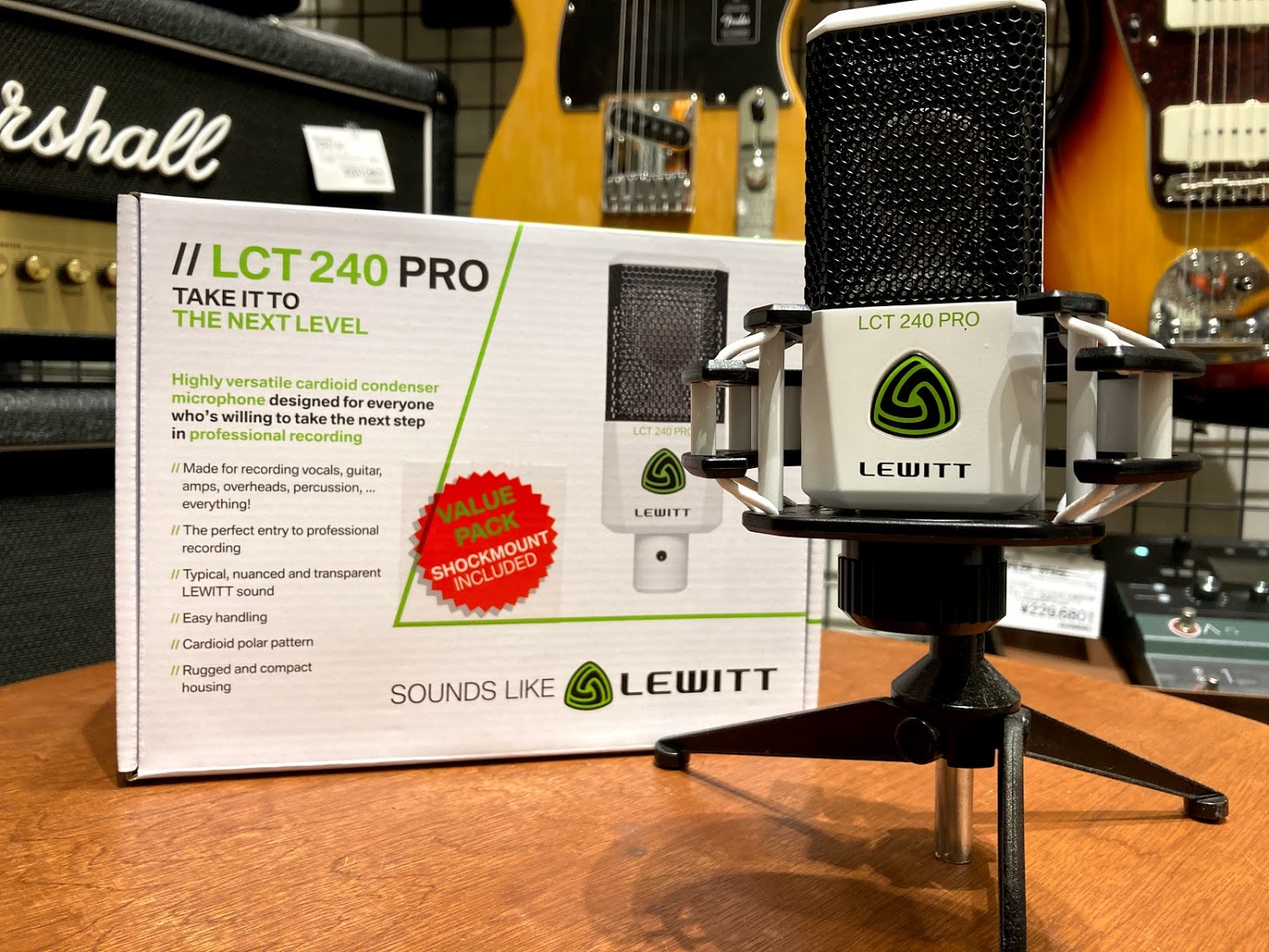 *様々な用途にオススメのコンデンサーマイク LEWITTのLCT240 PROが当店にも入荷しました！]]レコーディングだけでなく、実況配信や、歌ってみた、雑談配信などにもオススメのコンデンサーマイクです！]]ショックマウント・ポップガードも付いており、使い勝手が良いモデルです。 ]]※POPガード […]