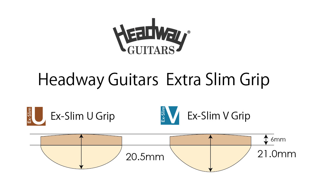 Headwayから登場した、新たなるネックグリップExtra Slim Gripのご紹介です！！ *スリムで握りやすいネックが新登場！！ Headwayでは「長く良い状態で安心して弾いていただける楽器づくり」という理念のもとにギターを製作してきました。]]これまで比較的肉厚な設計で製作することで剛性 […]