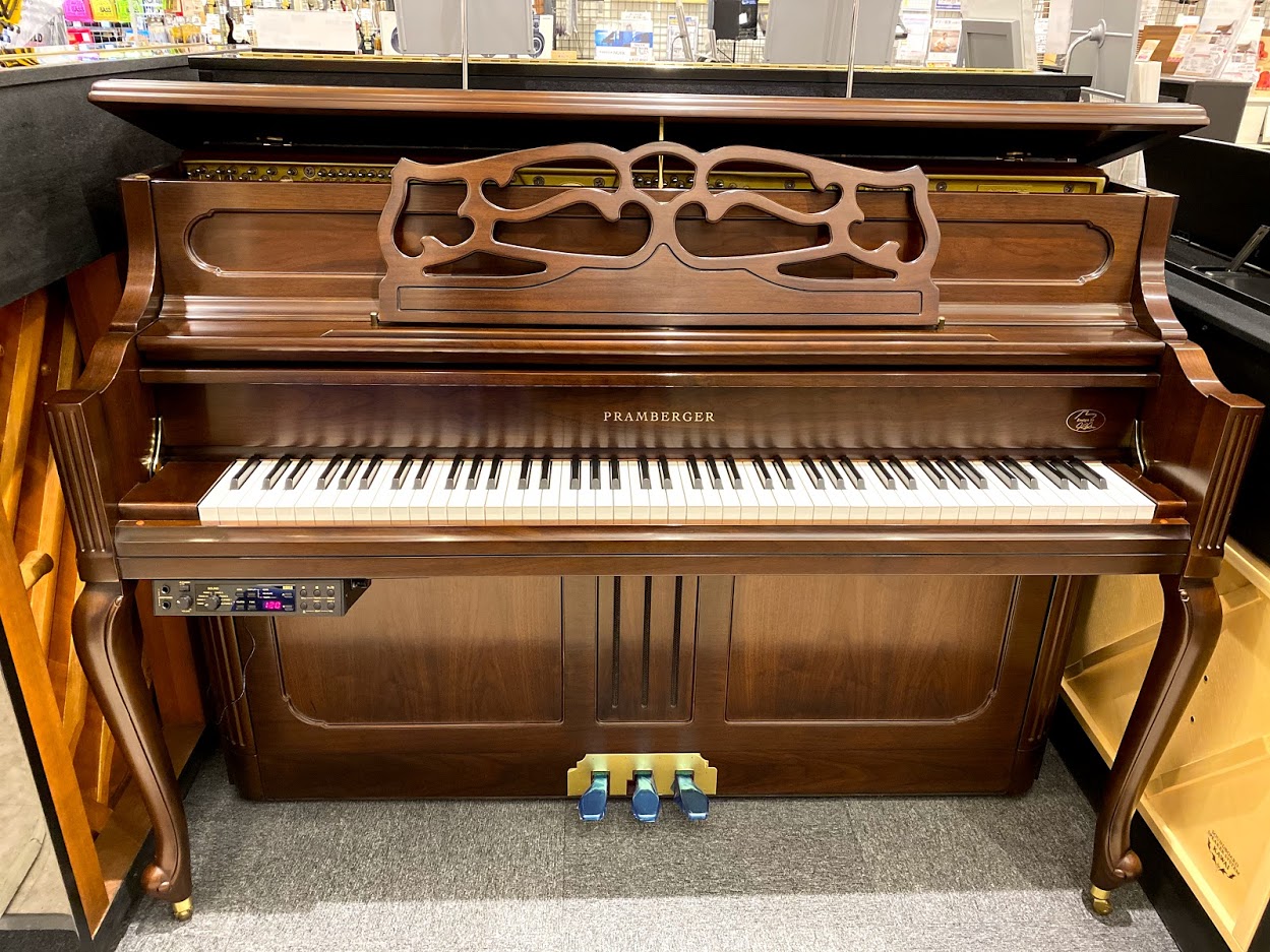 消音アップライトピアノ Pu110fu 店頭展示されました イオンモール浜松市野店 店舗情報 島村楽器