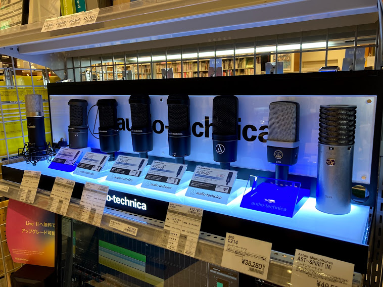 【マイク】コンデンサーマイク多数入荷！！
