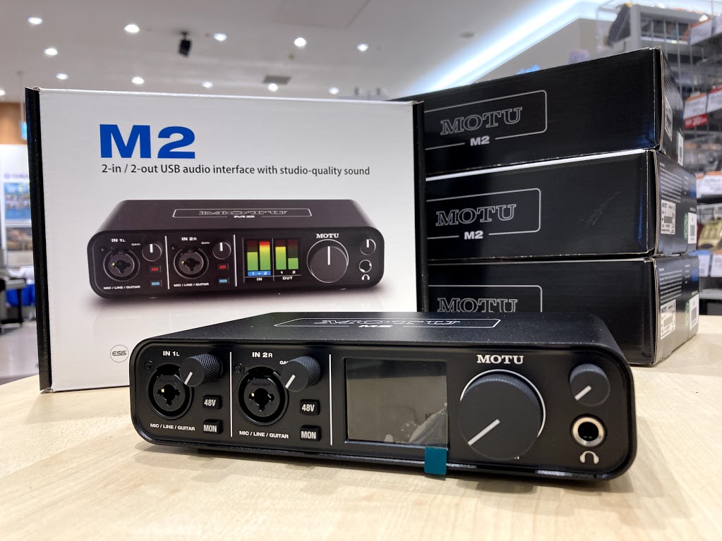 【インターフェース】 MOTU/ M2少数入荷しました！