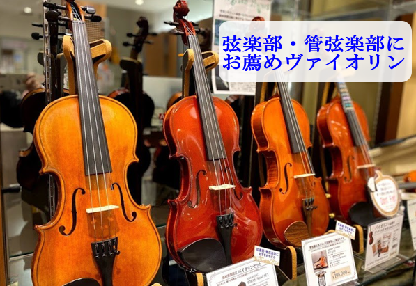 弦楽部・管弦楽部お薦めバイオリン