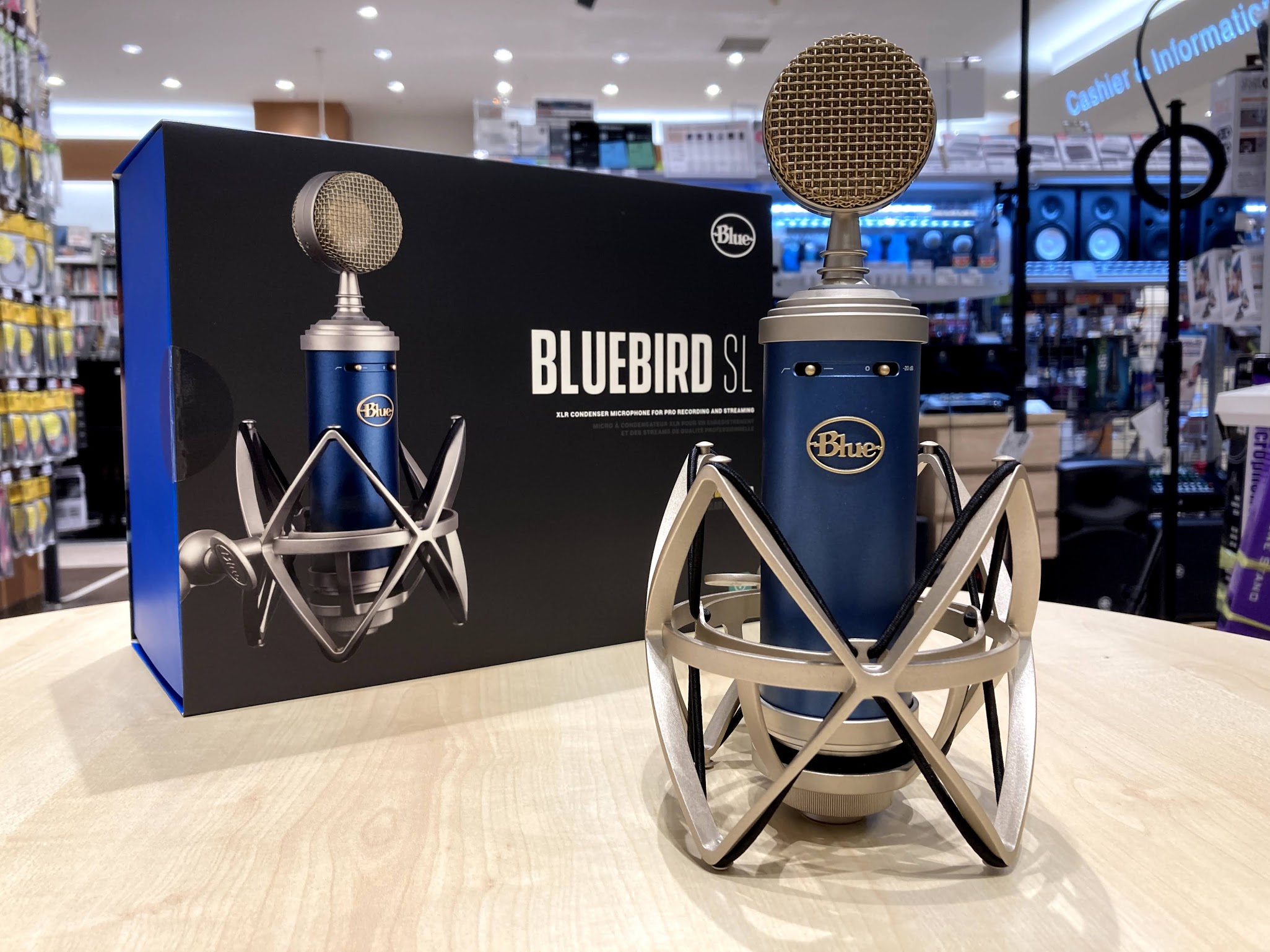 Blue Microphonesの定番マイクBluebird SLお試しいただけます！！