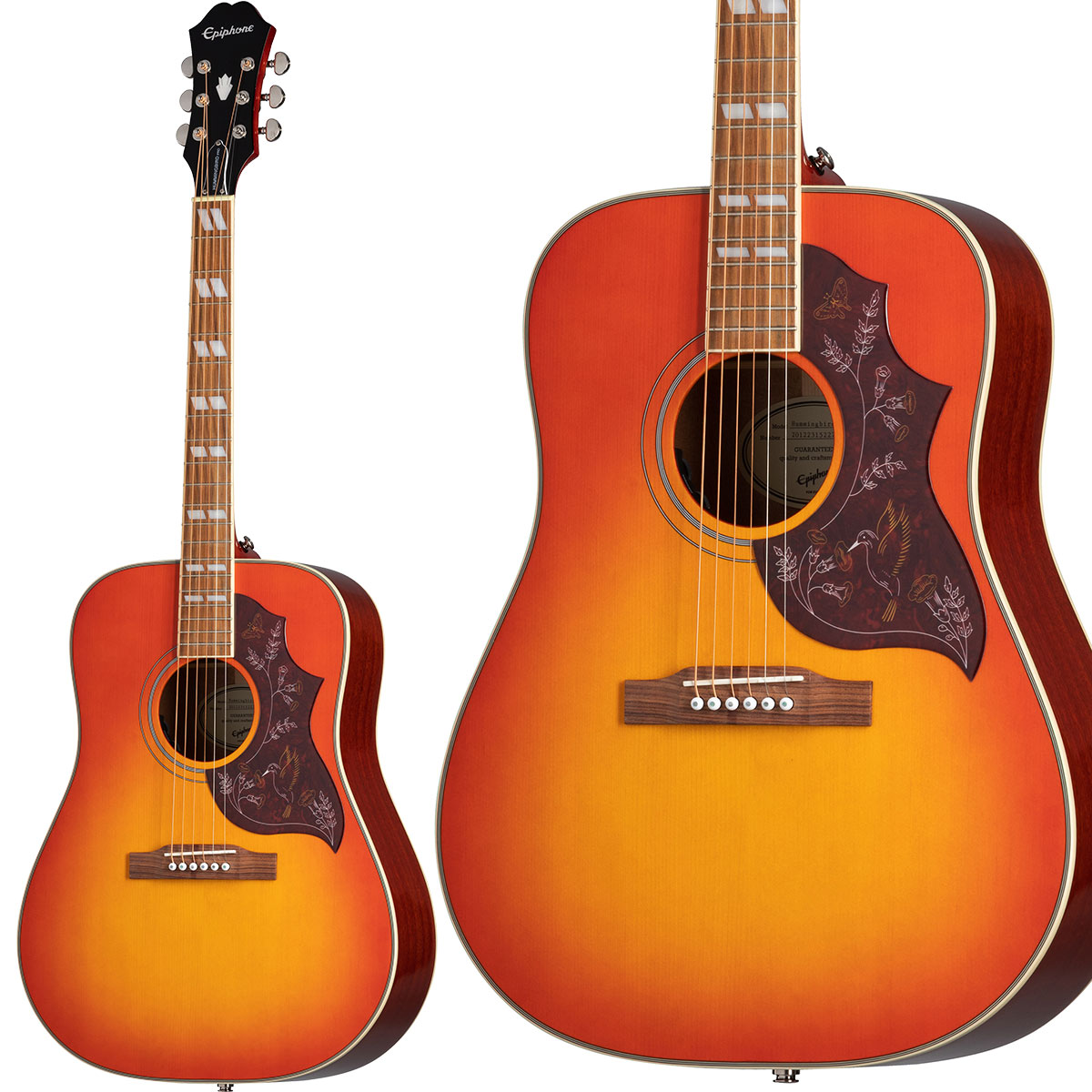 エレクトリックアコースティックギターEpiphone/HUMMINGBIRD PRO カラー:FC