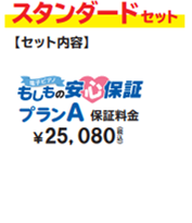 同時購入におすすめ!選べるセットスタンダードセット