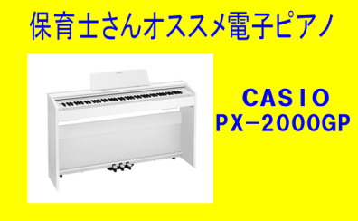 一人暮らしや保育士を目指す方にオススメモデル【PX-2000GP】