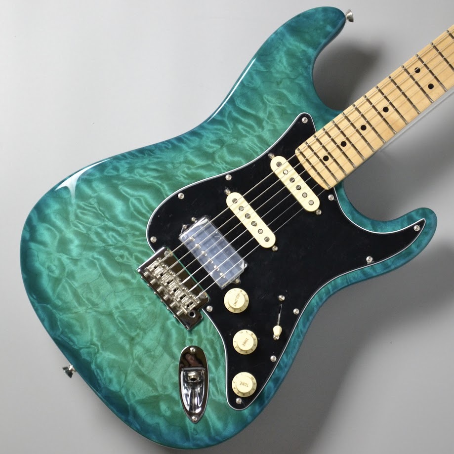 FenderAmerican Showcase Stratocaster HSS/Apua Marine Metallic