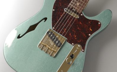 Infinite Trad Fullsize T. Hollow Korina & Jacaranda / Pelham Blue w Mid Agedのご紹介