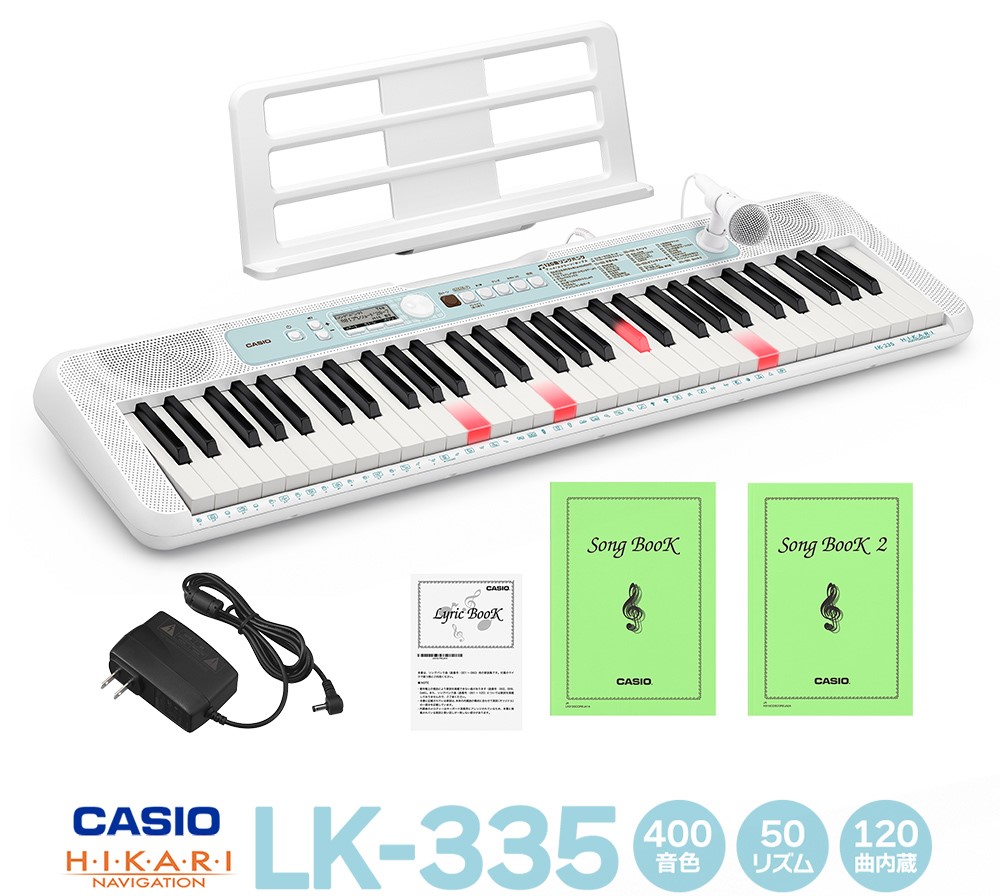 CASIO LK-335 61鍵盤