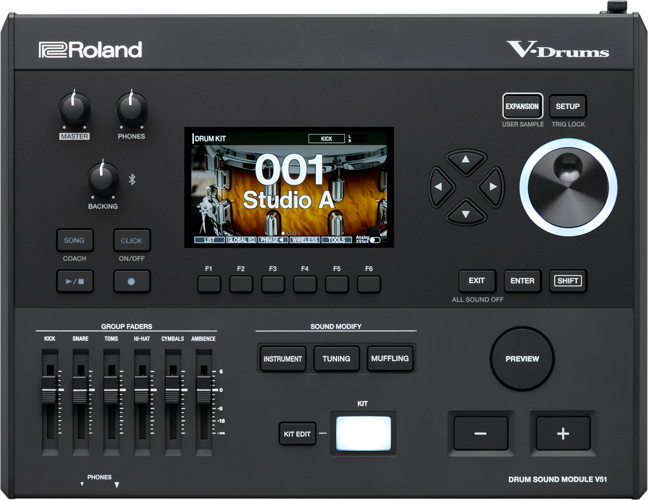 例）Roland TD-513SC-S 音源モジュール　V51