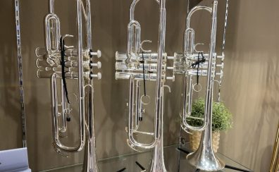 【羽生】トランペットの展示ラインナップ♪【吹奏楽】