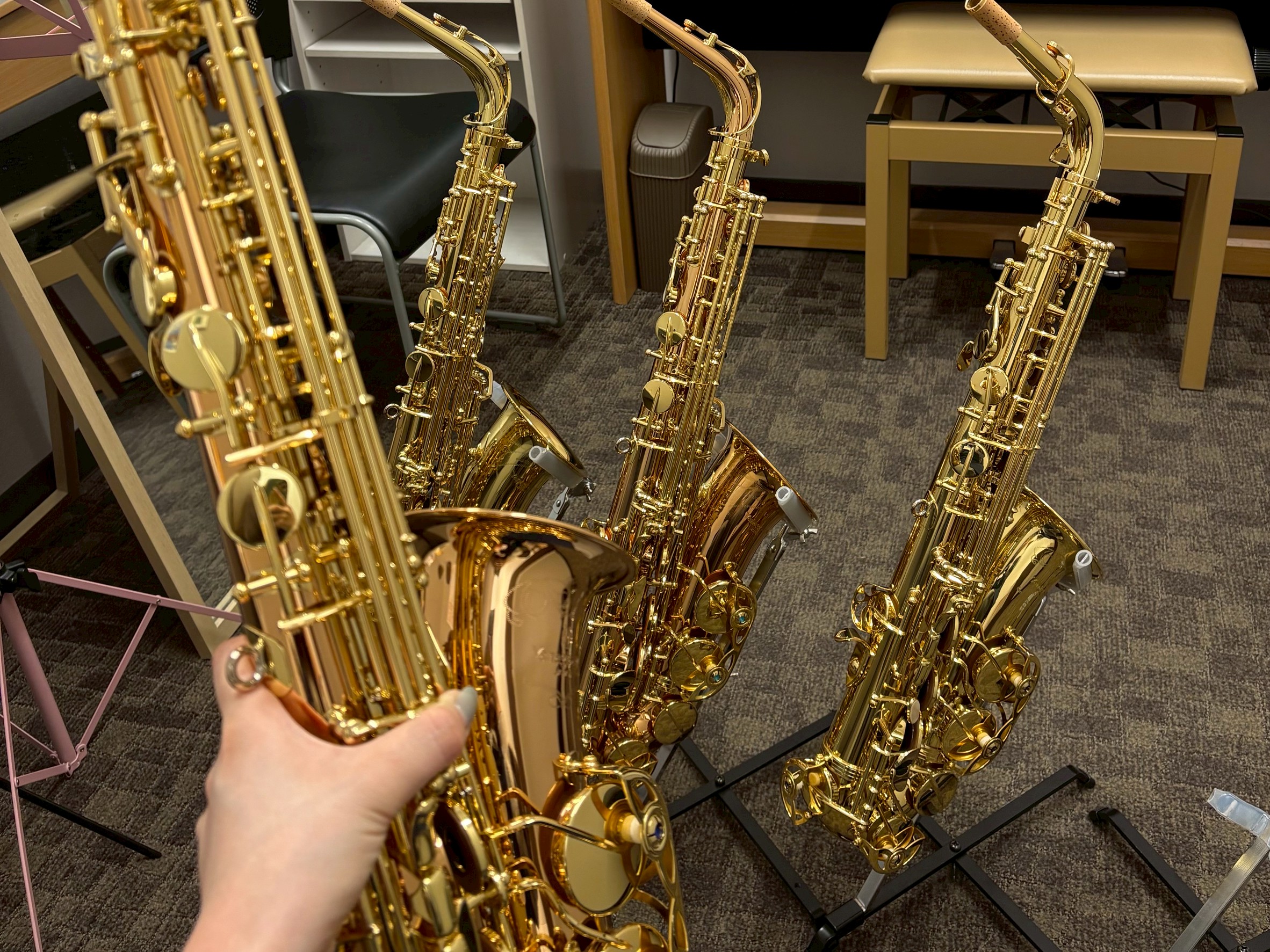 ご覧頂きありがとうございます！羽生店管楽器アドバイザーの草野です🌱こちらでは、私が作成したサックスに関するHP記事を一覧でまとめています！サックスの事でお悩みがある方は、ぜひご覧いただけますと幸いです🌈 CONTENTSスタッフ紹介🌱サックス体験セミナー毎月実施中✨実際にアルトサックス吹き比べたレビ [&hellip;]