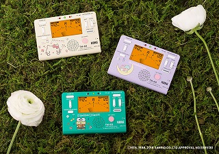 チューナーメトロノーム第2弾！5月26日(土)発売予定！ご予約承り中です
