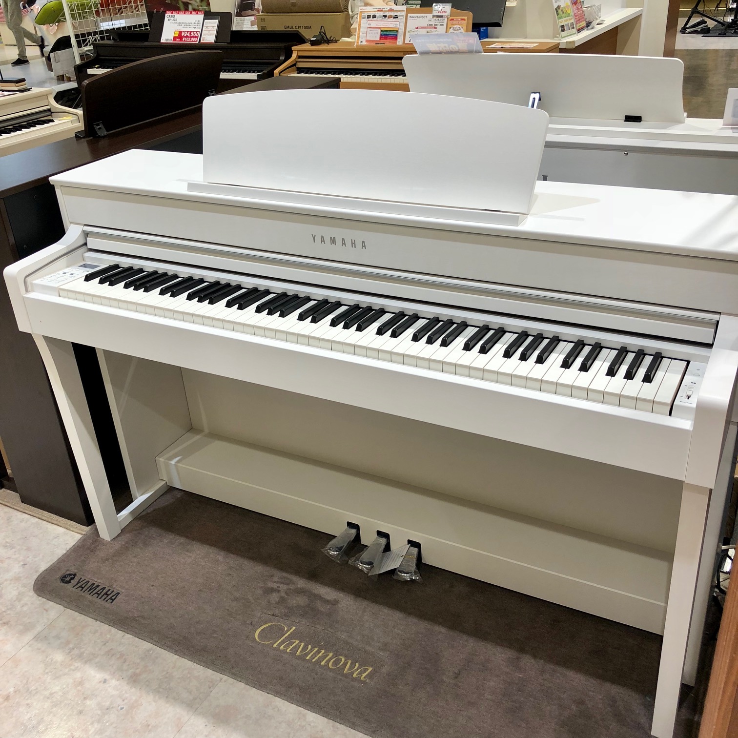 YAMAHA 電子ピアノ SCLP-6450 - 鍵盤楽器