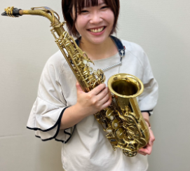 【予約制レッスン　サックスサロン】サックスインストラクター紹介 村主　綾
