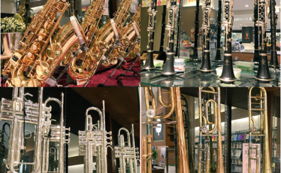 【管楽器選びは島村楽器アリオ橋本店へ】木管楽器・金管楽器・低音楽器を展示中！