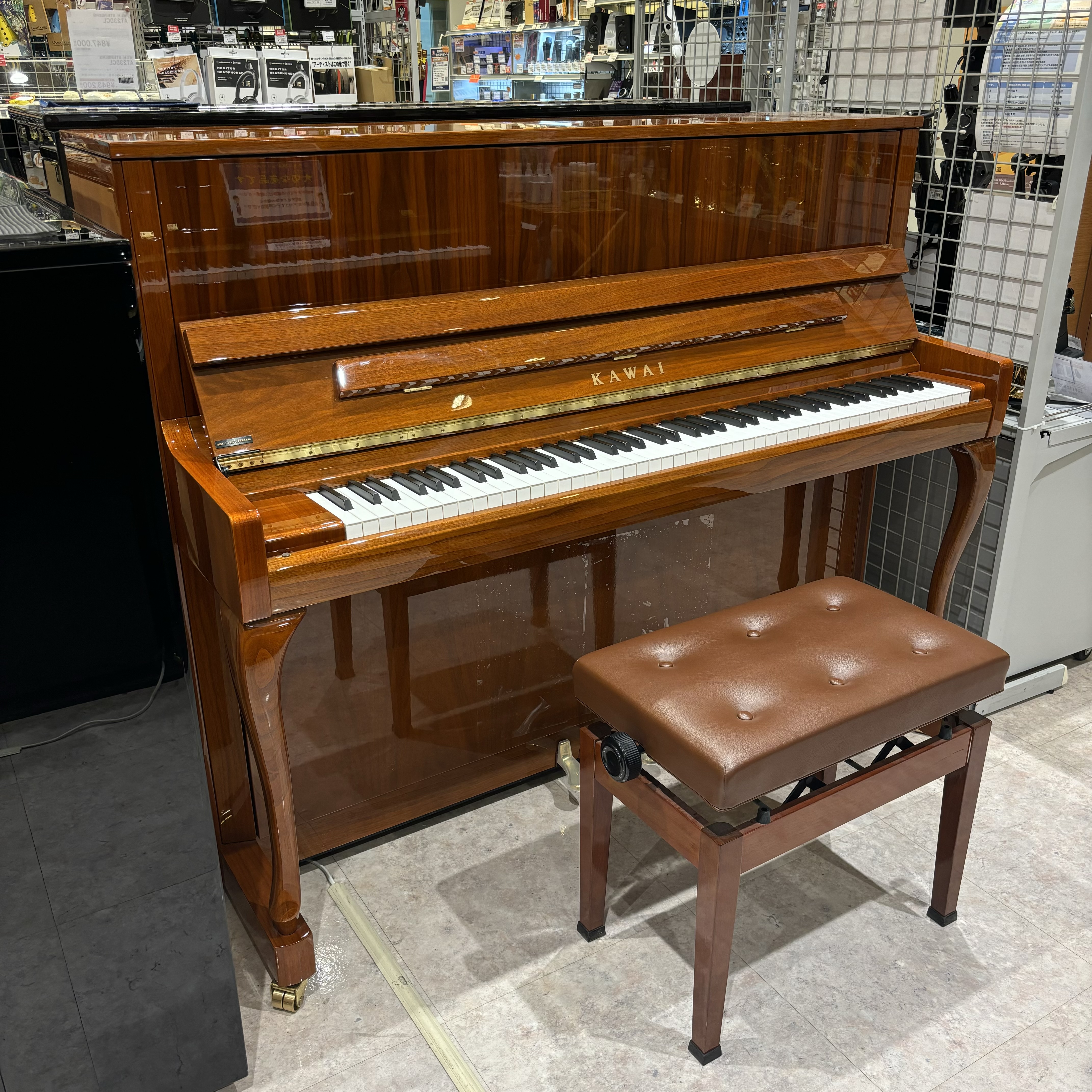 アップライトピアノ【KAWAI】 K-300SF WNP