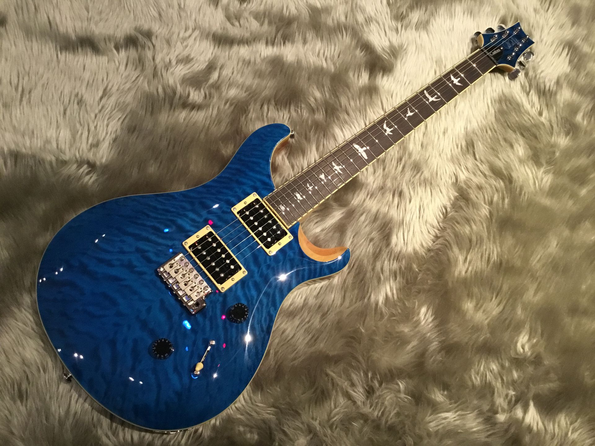 Paul Reed Smith/SE Custom 24 QM LTD Blue Matteo入荷しました！