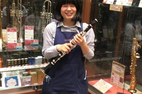 スタッフ写真 管楽器 小峯