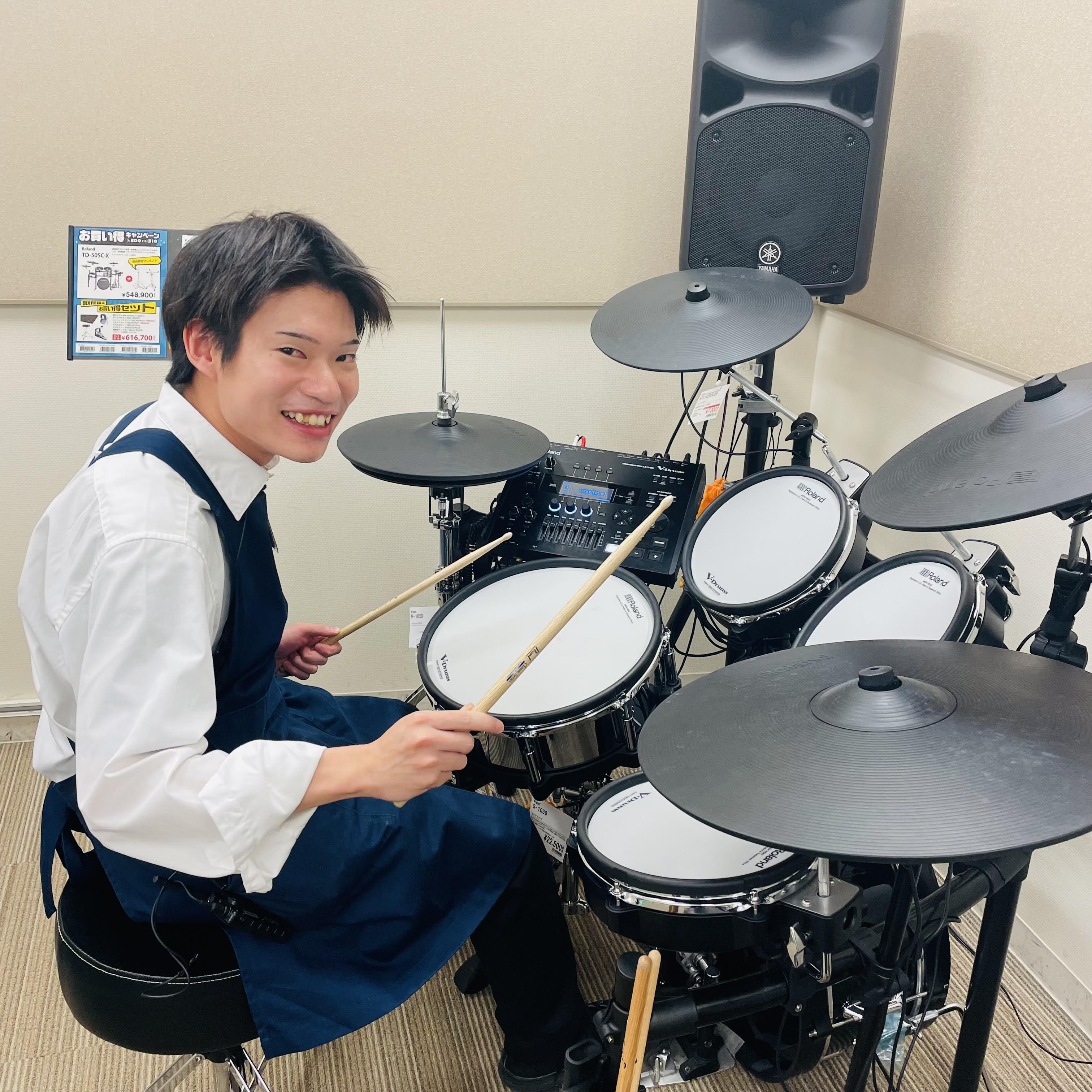 ドラム担当小谷(こだに)