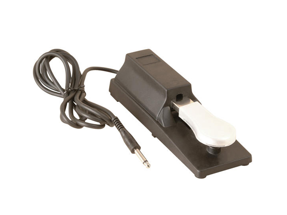 KSP100　¥4,700<br />
<br />
丈夫で好反応。ピアノスタイルのサステインペダルです。高品質のこのペダルには、様々なキーボードに対応できるようにポラリティ・スイッチが搭載されています。また使用されているバネは耐久性に優れています。