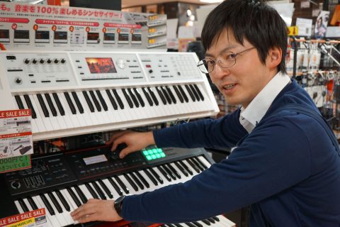 スタッフ写真 DJ、DTM、PA、シンセサイザー担当 石原