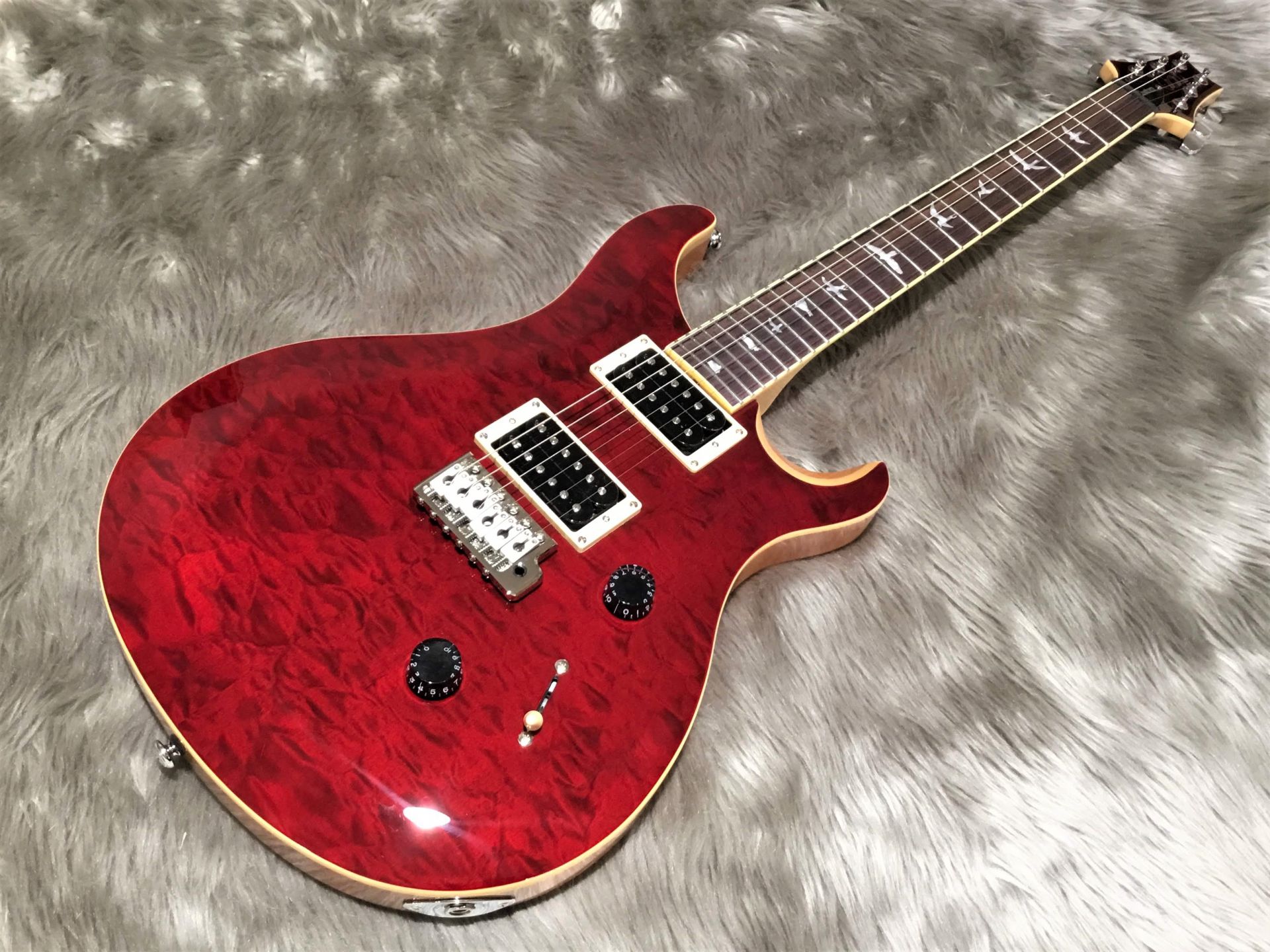 当社オリジナル PRS ”SE CUSTOM 24 QM LTD Black Cherry” ＆Blue Matteo入荷！