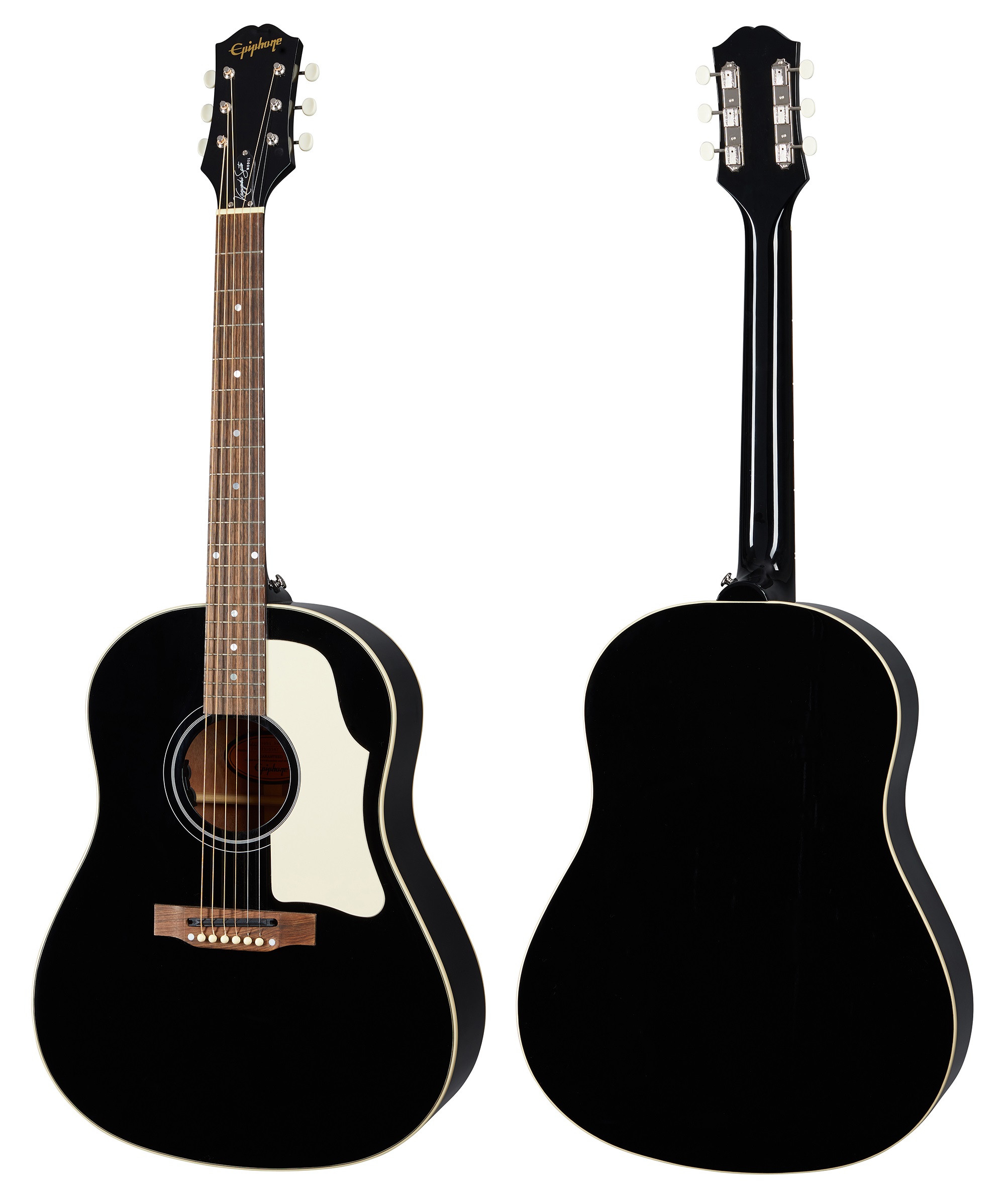 *待ってました！斉藤和義のシグネイチャーモデル！Epiphone・J-45！ 仕様は定番の黒いJ-45タイプ！アンダーサドルにフィッシュマンのピックアップも搭載したエレアコ仕様です。 スプルースのトップは単板、サイド・バックはマホガニーの合板となります。 斉藤和義が細部まで監修したという設計だけあっ […]