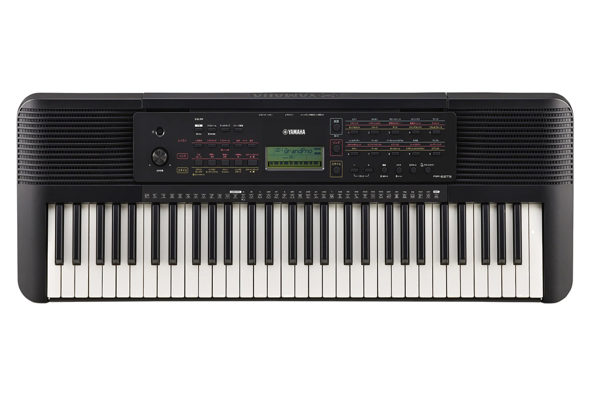 *YAMAHA/PSR-E273　入荷いたしました！　7/2(木)より発売！！ |*商品名|*販売価格(税込)|*コメント| |[!!PSR-E273!!]|[!￥18,700!]|キーボード単体の価格| |[!!PSR-E273セット!!]|[!￥28,270!]|本体(PSR-E273)+スタン […]