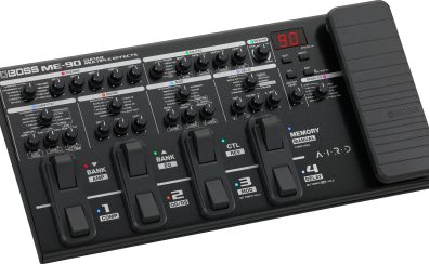 【新製品】BOSS ME-90 本日発売開始！