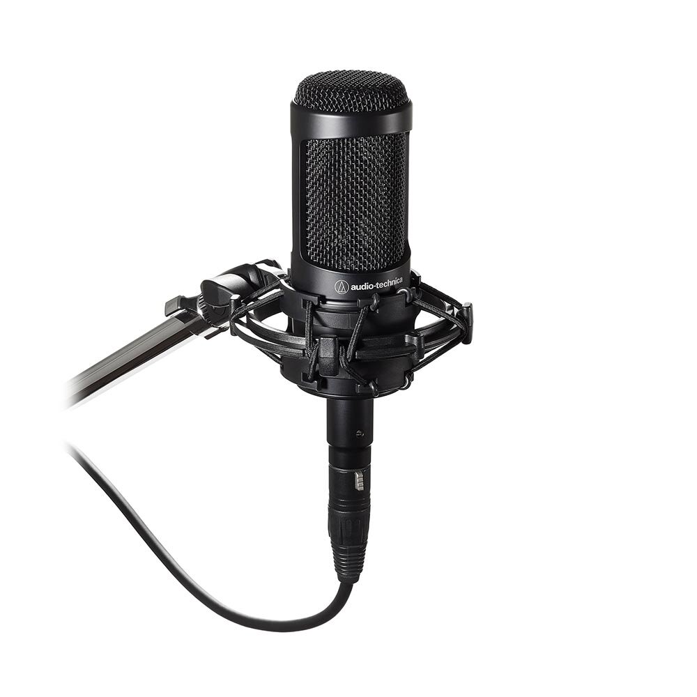 audio technicaAT2035 7/25までのセール中!単一指向性、AT2020より大口径なダイヤフラムで集音性向上。それによって感度、S/N比が優れていて、シャリシャリした感じが減少し滑らかな中低音を実現。
