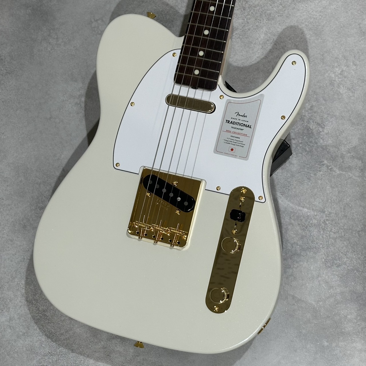FenderMade In Japan Traditinal II 60s Telecaster White Peal