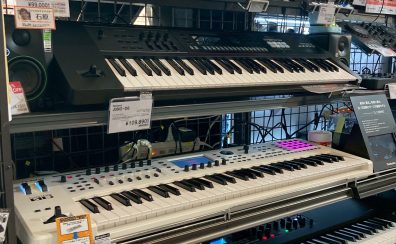 おすすめのシンセサイザー機種大特集　初心者にぴったりなお手軽シンセサイザー集めてみました　ヤマハCK61 CK88 ローランドJUNO-D6 FA06　店舗にない機種でも、シマスグ対応品なら即日出荷にも対応！（14時までのご注文）
