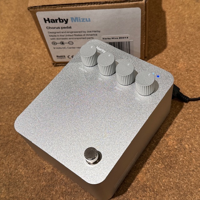 1979年発売の伝説的なコーラス回路を忠実に再現!Harby(ハービー)Mizu(ミズ) アナログコーラス