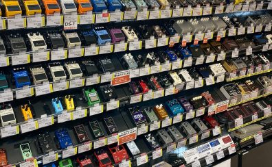 ギター・ベースファン必見！2025年10月の新入荷エフェクター　ブランド別エフェクターラインナップ
