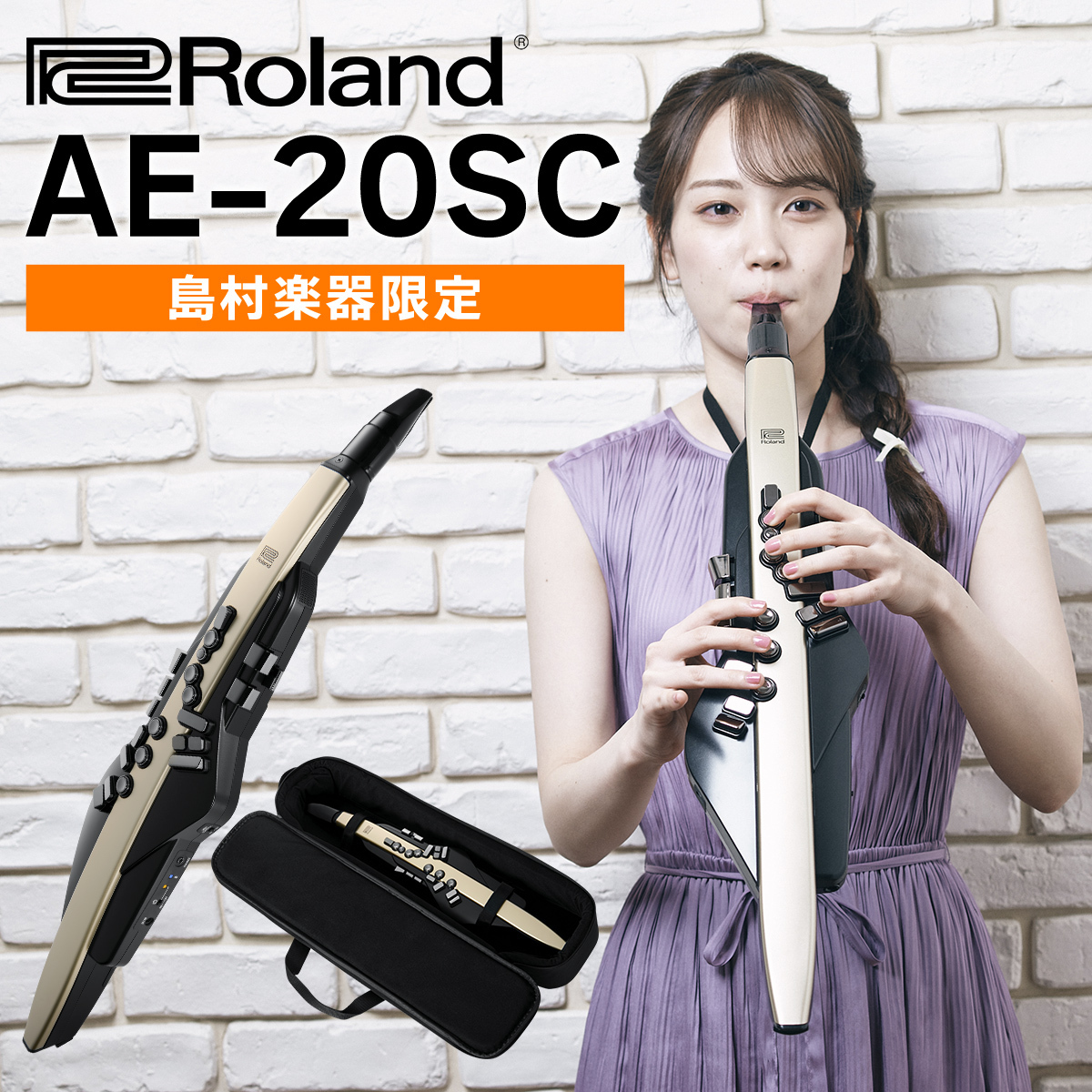 楽器を楽しみたいすべての方へ管楽器の魅力を凝縮した、Aerophone(エアロフォン)スタンダード”AE-20SC”は「Roland×島村楽器コラボレーションモデル」として”ボディカラー”と”搭載サウンド”に独自要素を追加。 本格的なサウンド、管楽器ならではの吹奏感に加え、使いやすさ、充実したコンテ […]