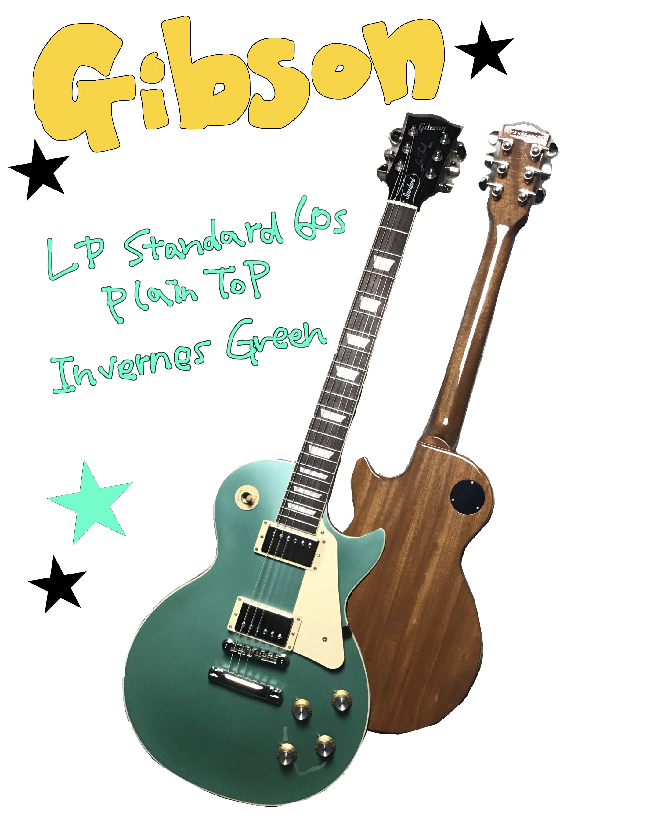 Gibson(ギブソン)LP Standard 60s Plain Top IG