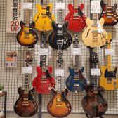 箱物エレキギター強化展示中！【セミアコギター/フルアコギター】
